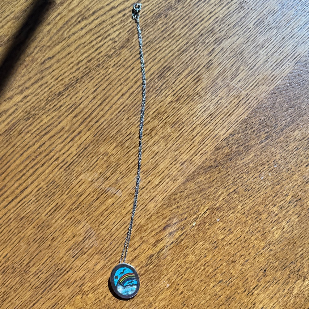 Blue Wave Pendant Necklace — Women's Jewelry